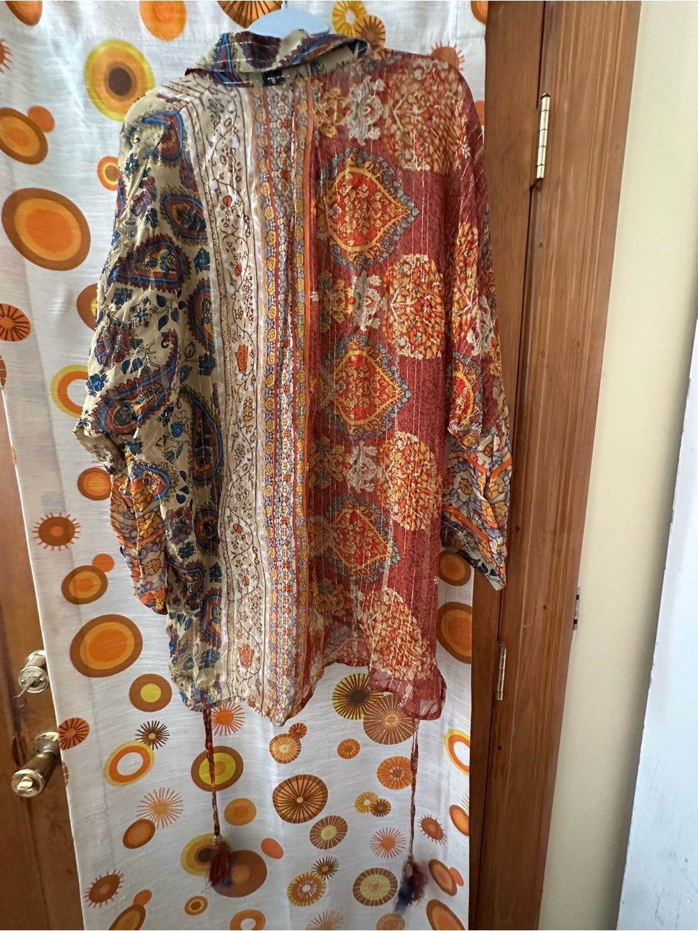 Desigual Multicolor Floral Button-Down Shirt with Black Base - Picture 6 of 6
